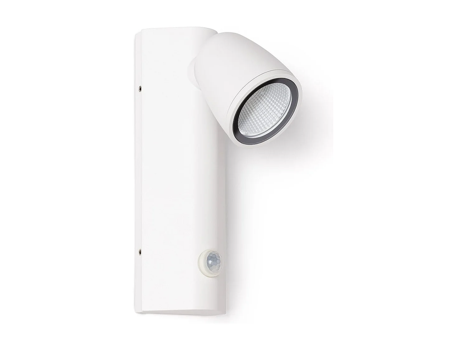 Aplique de Pared Exterior LED 6W Aluminio con Detector de Movimiento Abel Blanco