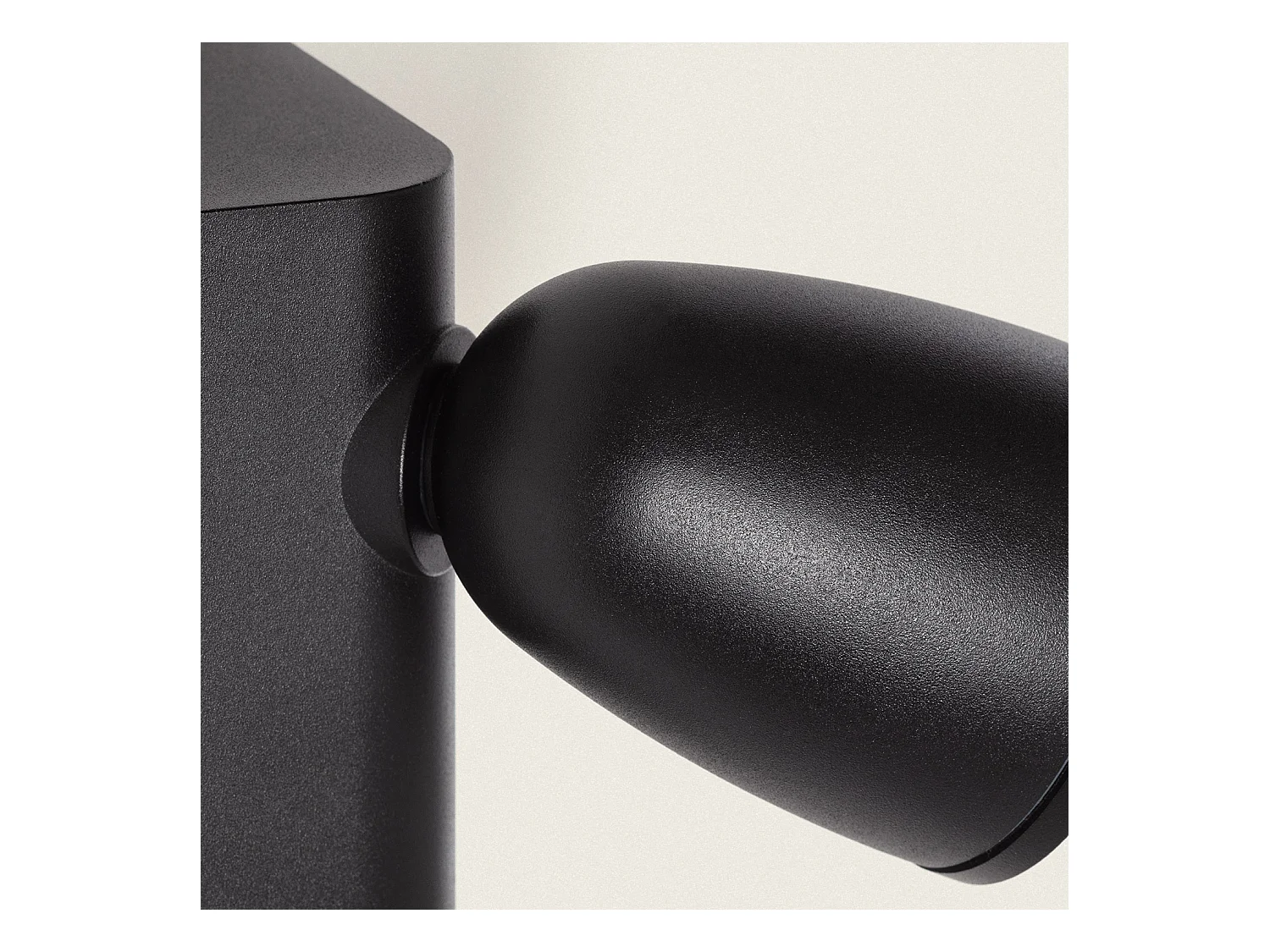 Aplique de Pared Exterior Aluminio Abel Negro