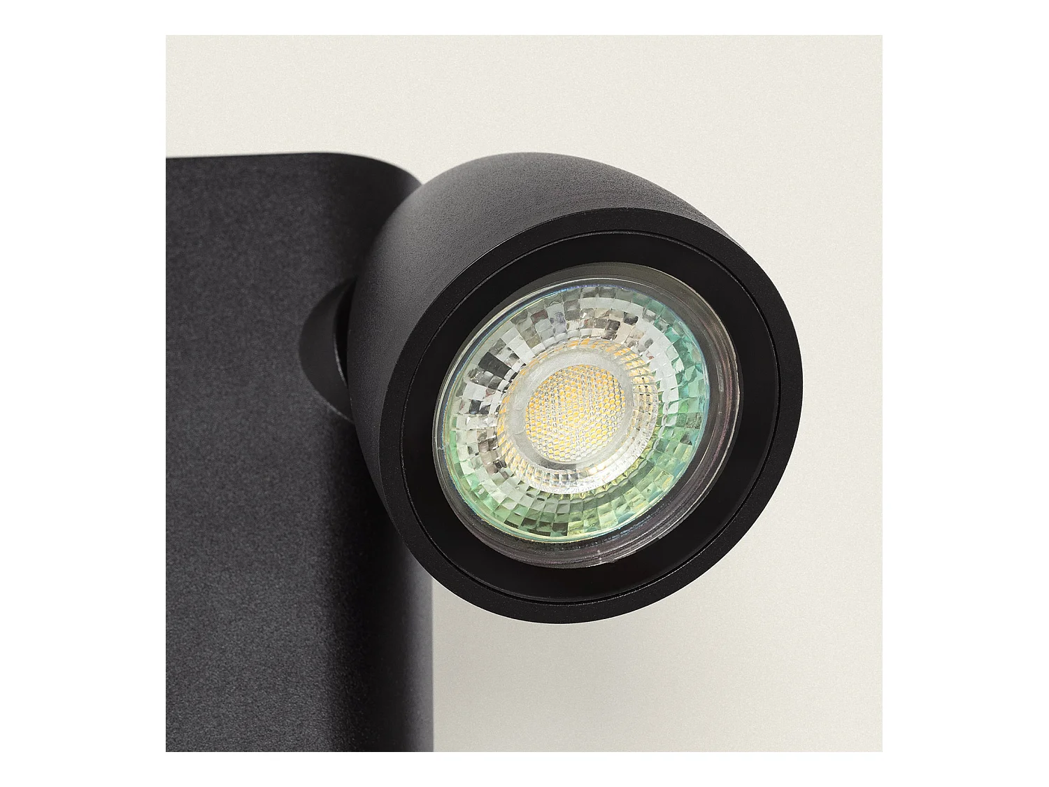 Aplique de Pared Exterior Aluminio Abel Negro