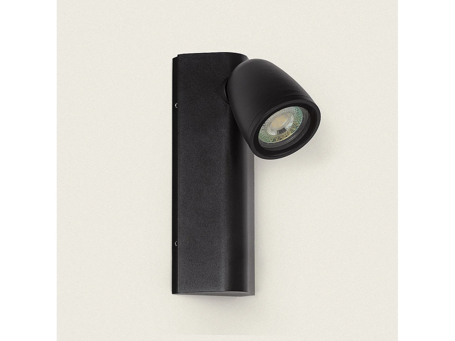 Aplique de Pared Exterior Aluminio Abel Negro