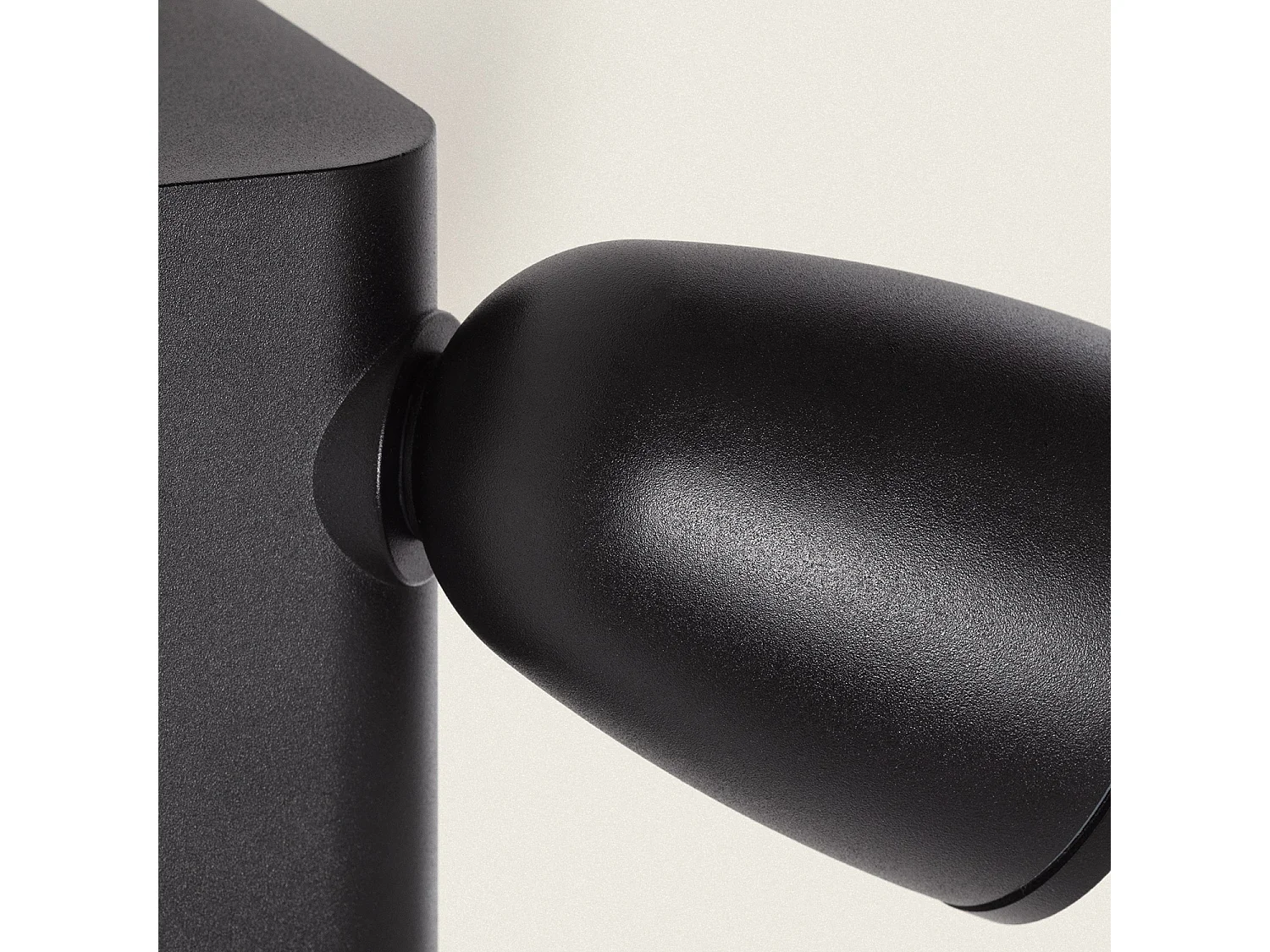 Aplique de Pared Exterior Aluminio Abel Negro