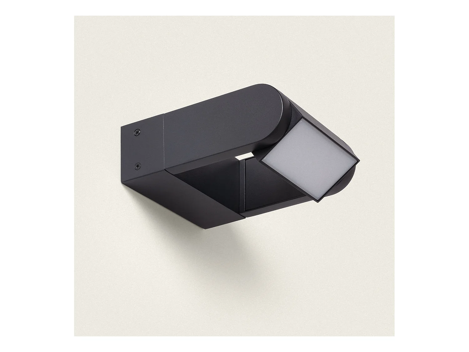 Applique da Parete LED 6W Alluminio Byum Nero Nero