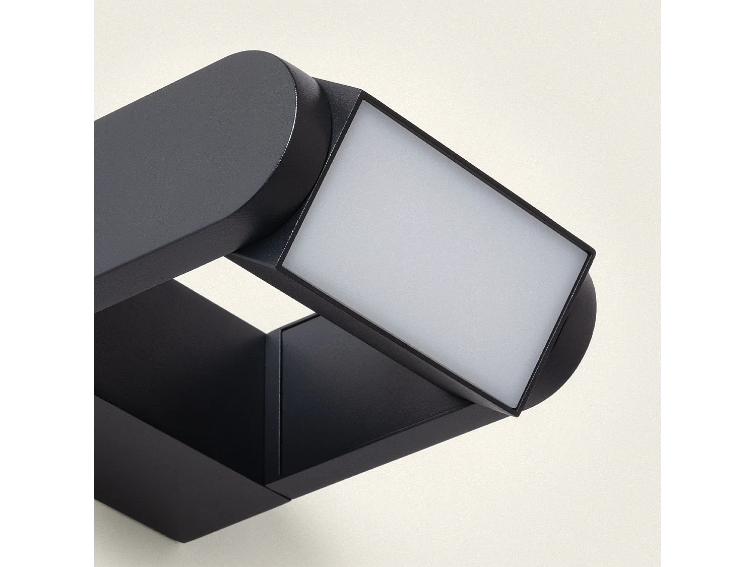 Applique da Parete LED 6W Alluminio Byum Nero Nero