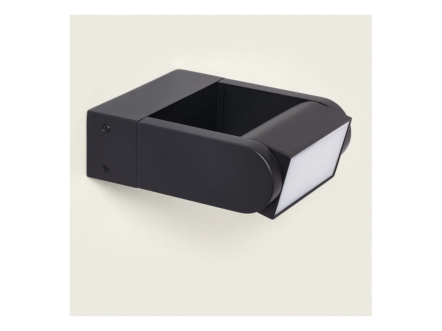 Applique da Parete LED 6W Alluminio Byum Nero Nero