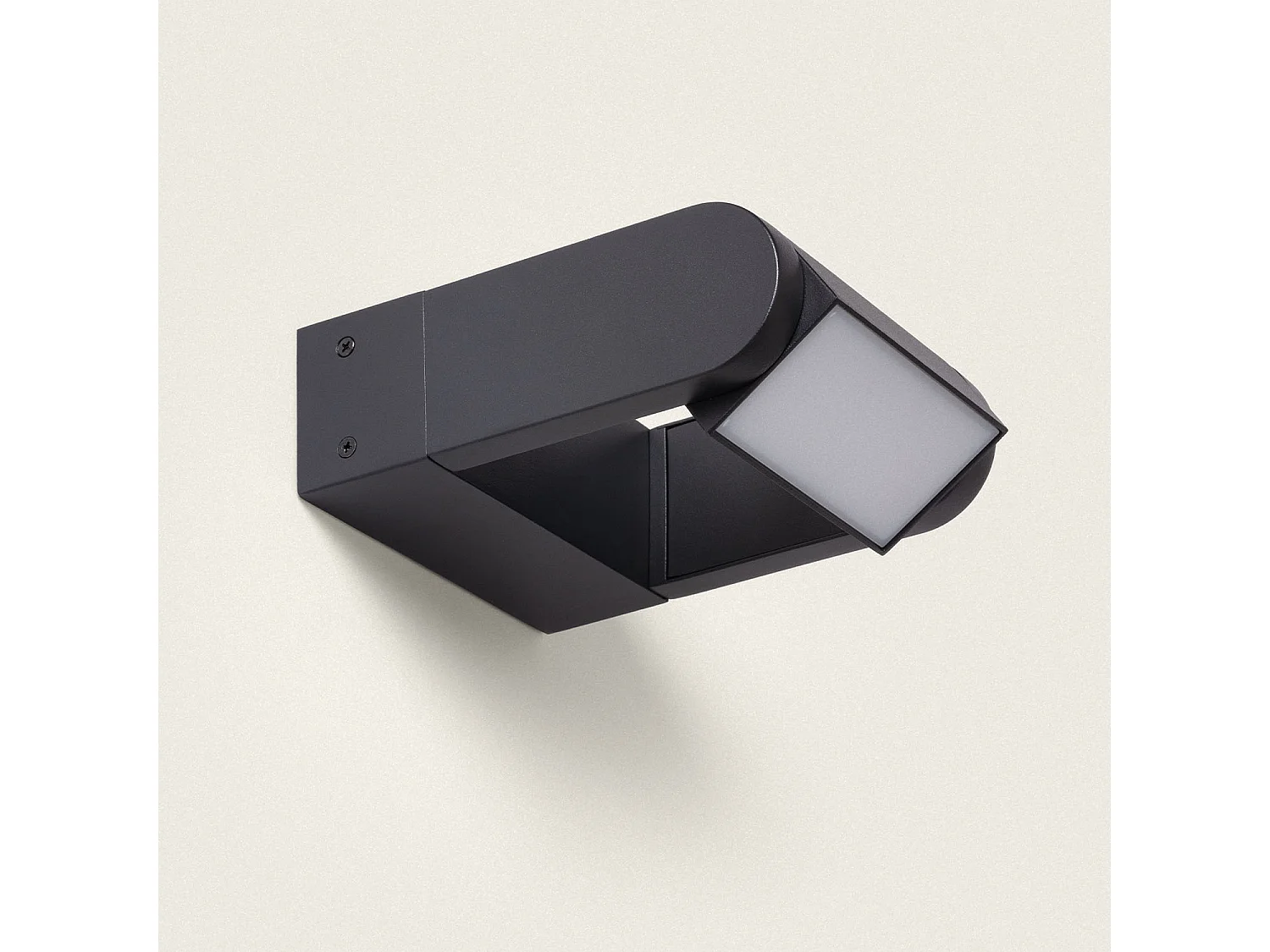 Applique Murale LED 6W Aluminumo Bakulo Noire Noir