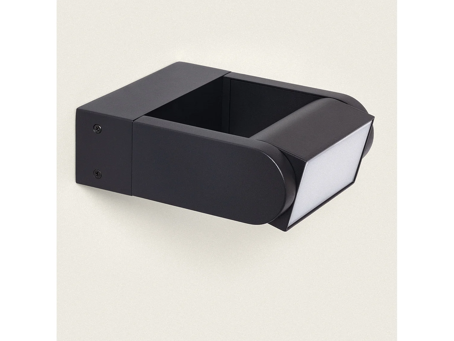 Applique Murale LED 6W Aluminumo Bakulo Noire Noir