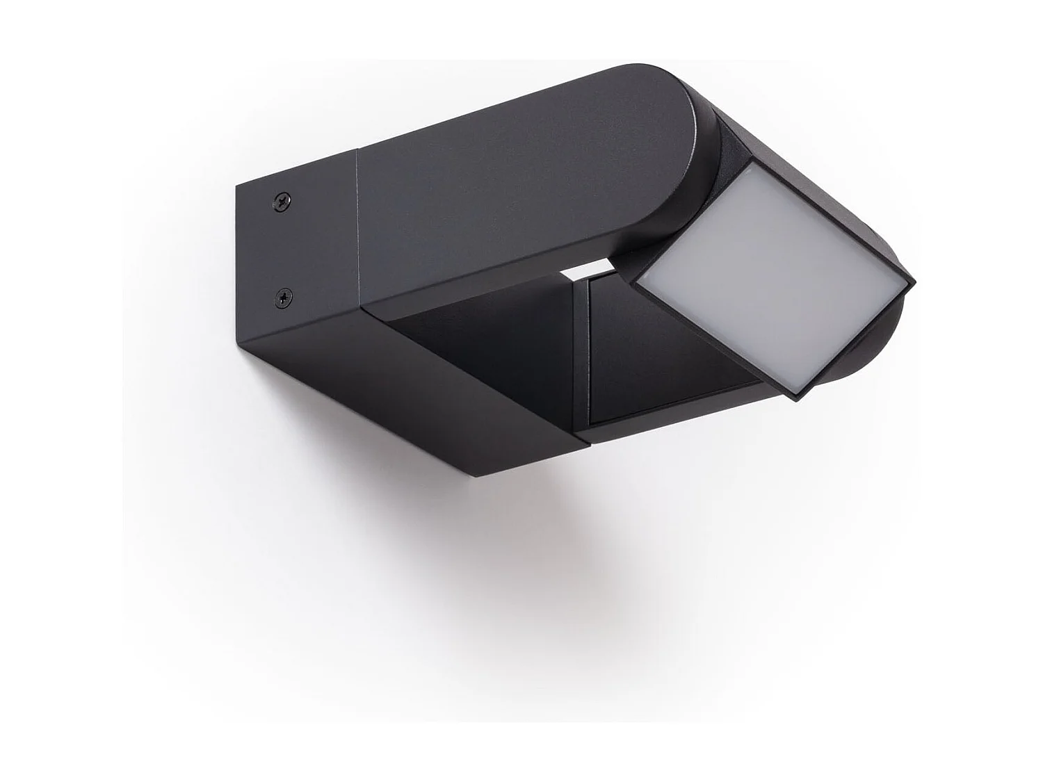 Applique da Parete LED 6W Alluminio Byum Nero Nero