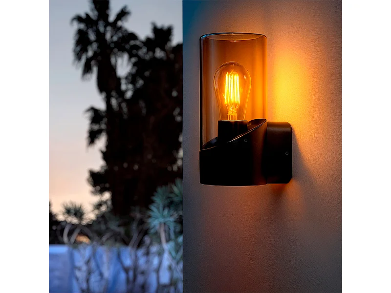 Applique da Parete per Esterni Pelly Nero