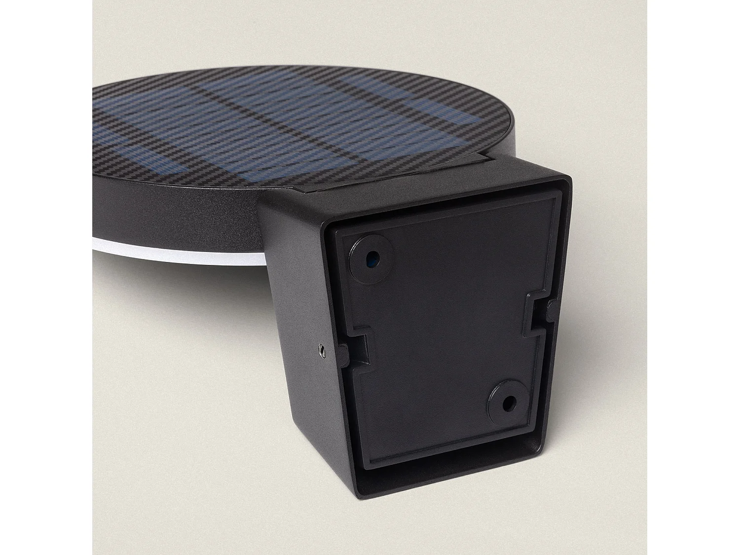 Applique Murale Extérieure Solaire LED 5W Aluminium avec Détecteur de Mouvement Aris Noir