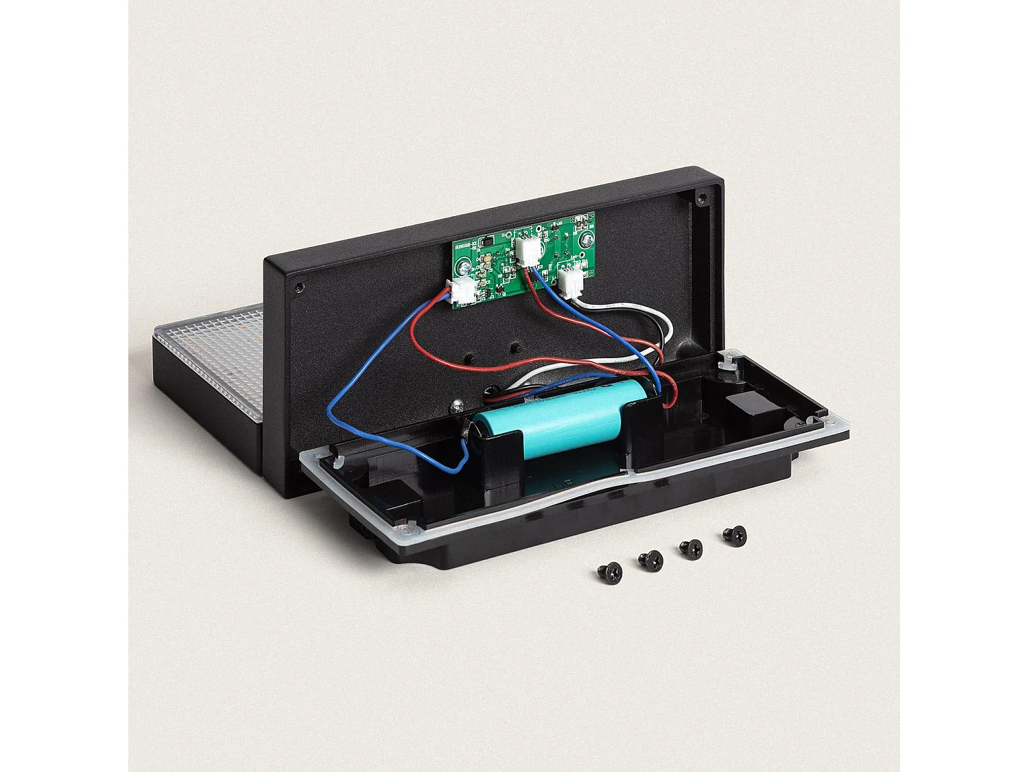 Applique da Parete per Esterni Solare LED 5W Alluminio con Sensore di Movimento Bran Nero