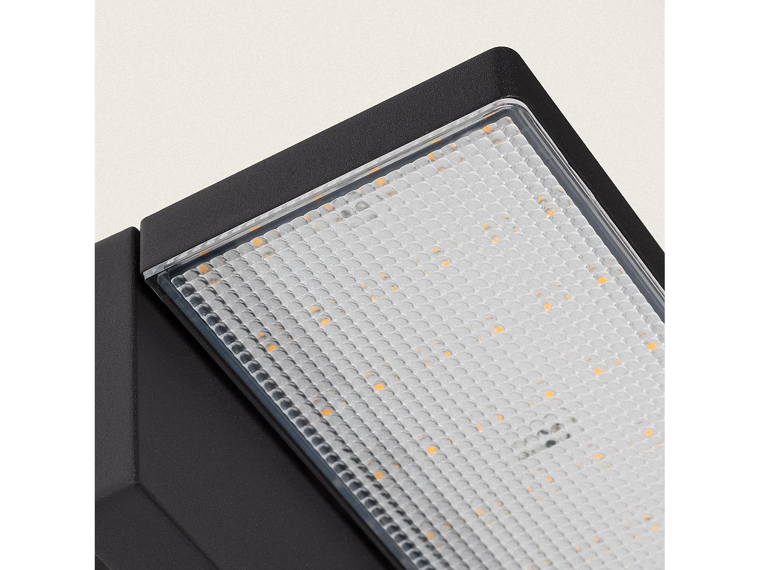 Applique Murale Extérieure Solaire LED Aluminium Bran Noir