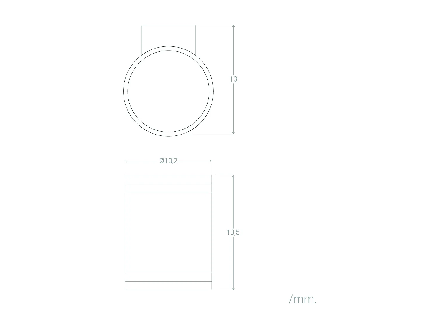 Applique Murale Extérieure Solaire LED Aluminium Gael Noir