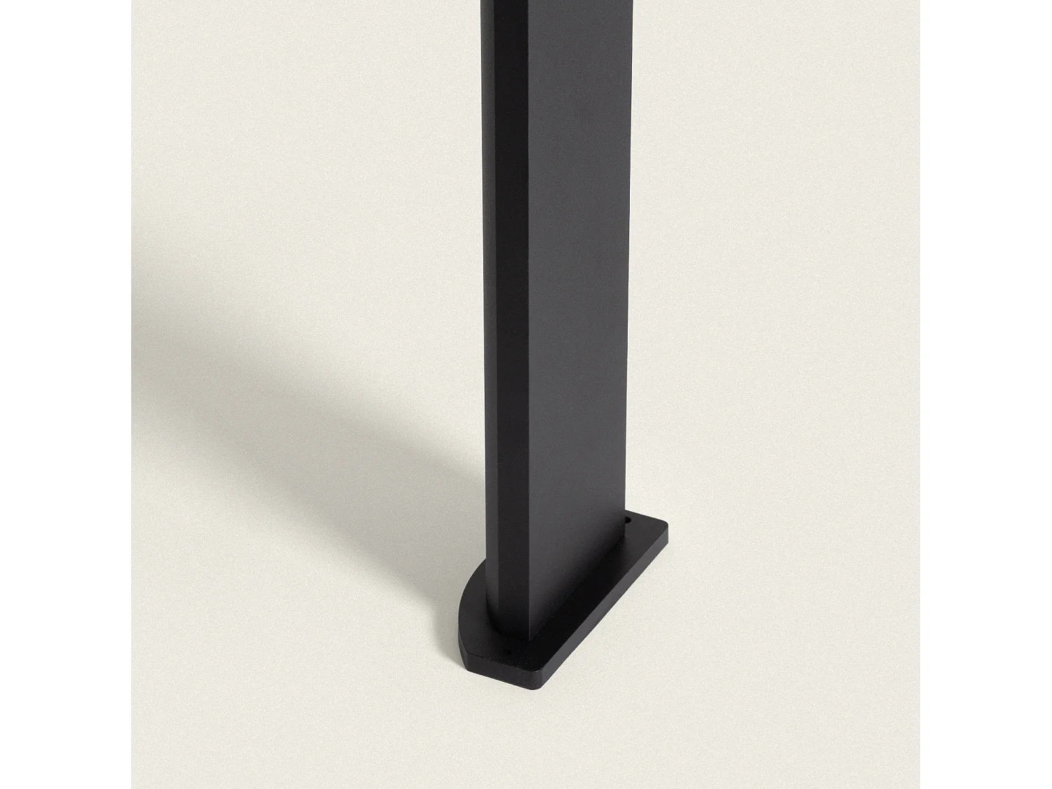 Balise Extérieure LED 9.5W en Saillie sur Pied 50cm Aluminium avec Détecteur de Mouvement Legacy Noir