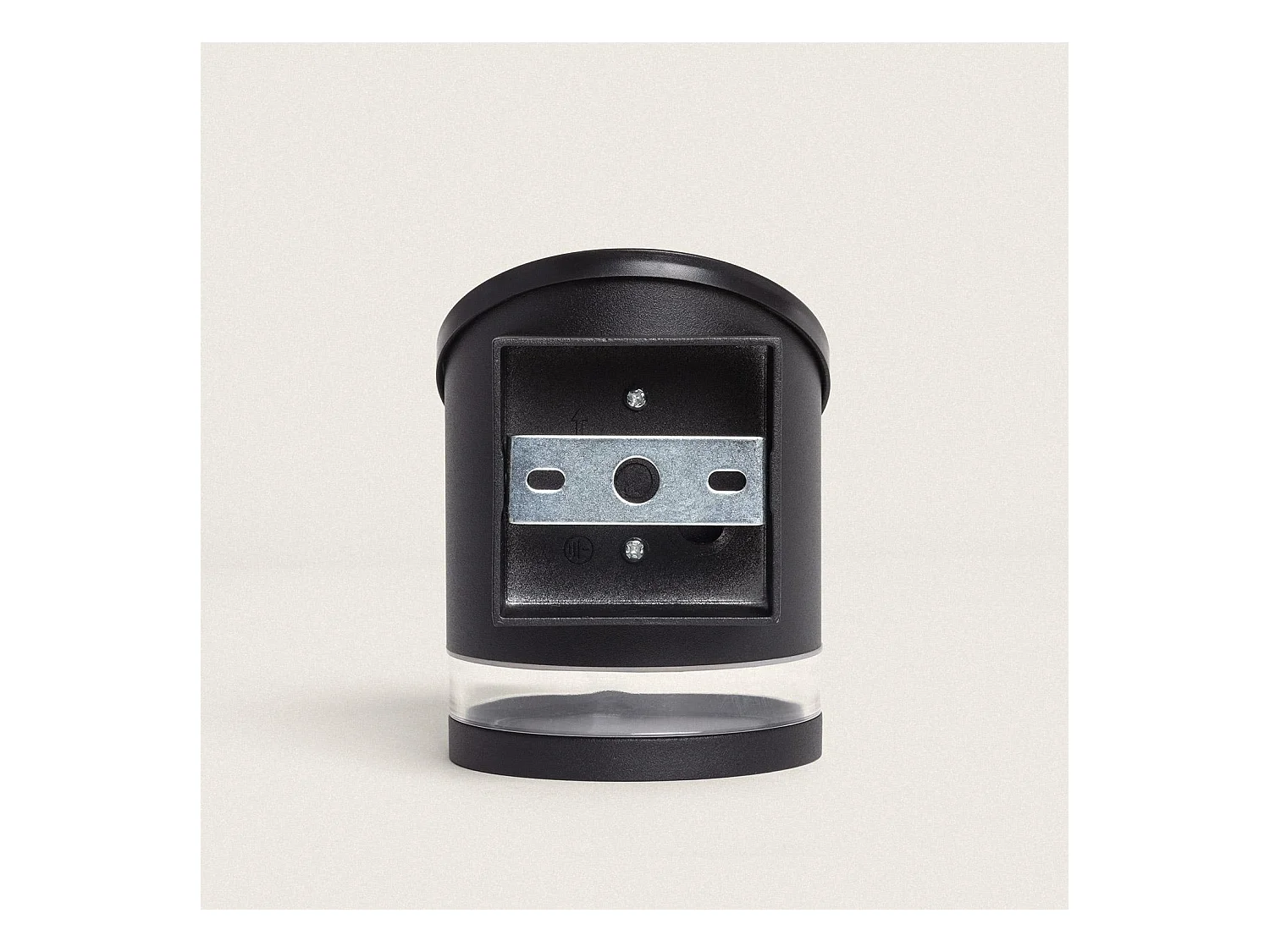 Applique Murale Extérieure Solaire LED Aluminium Eddan Noir