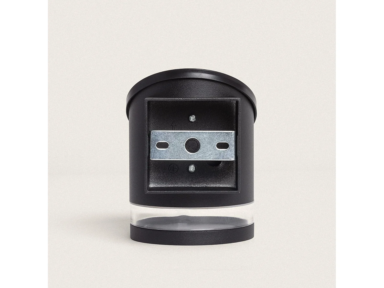 Applique Murale Extérieure Solaire LED Aluminium Eddan Noir