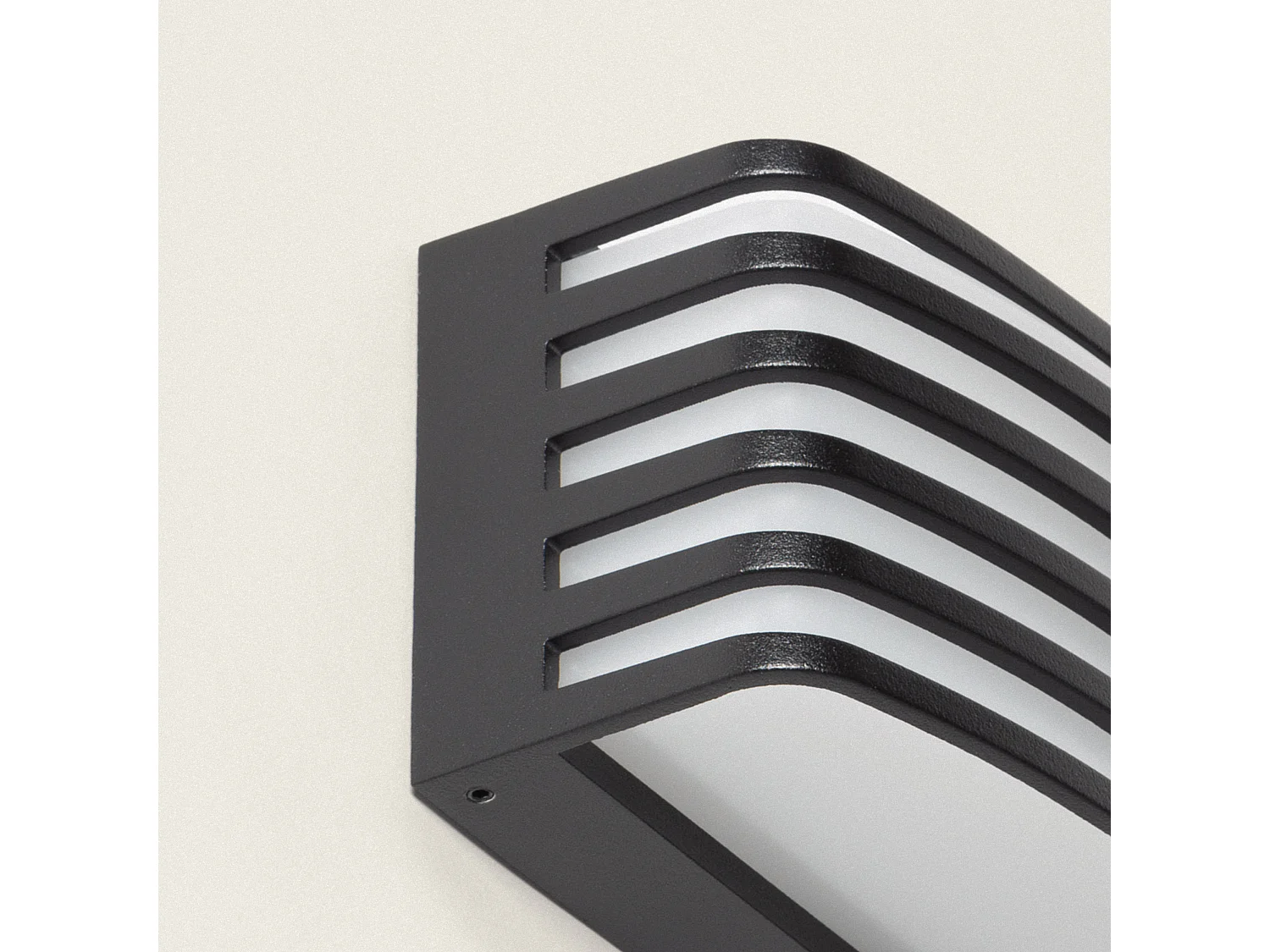 Applique Murale Extérieure LED 15W Aluminium Noir Juli Noir