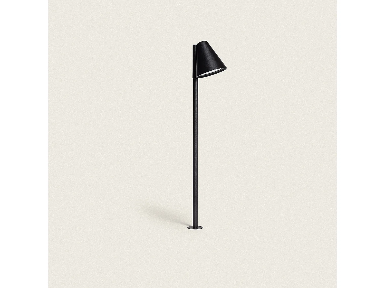 Lampioncino per Esterni LED 6W 60 cm con Picchetto Drimlec Nero Opaco