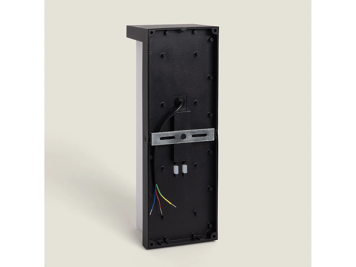 Applique Murale LED Extérieure Aluminium Tyron 22W  4000K Noir Blanc neutre