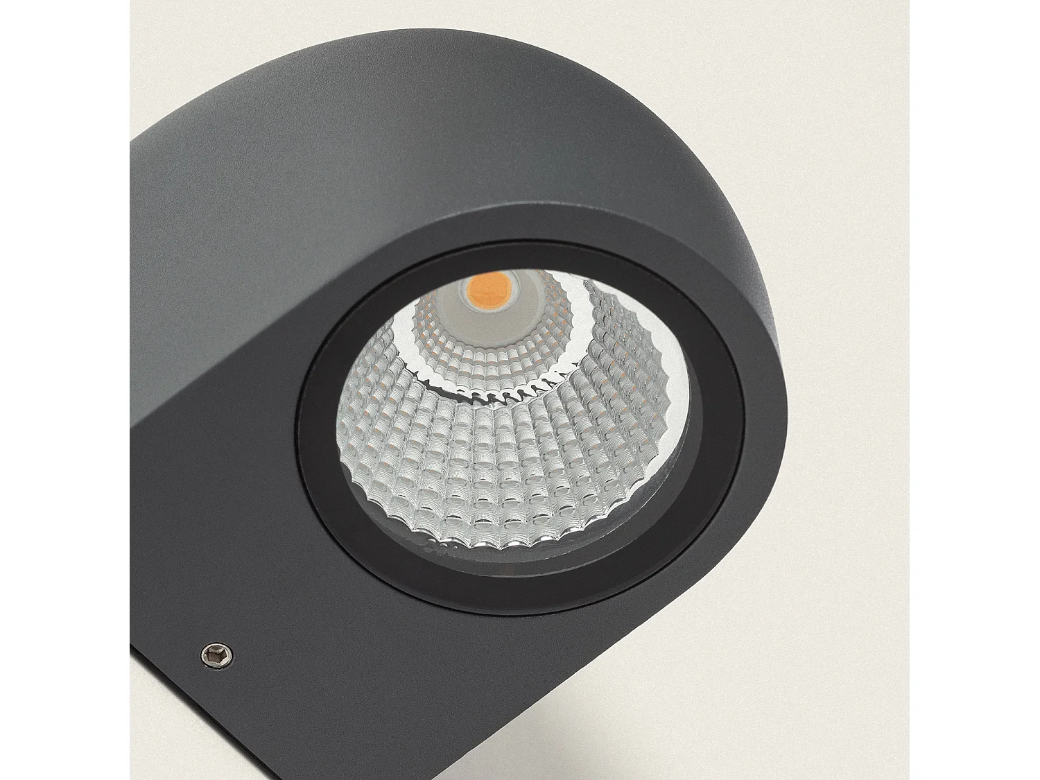 Applique Murale Extérieure LED 7W Aluminium Areca Gris foncé