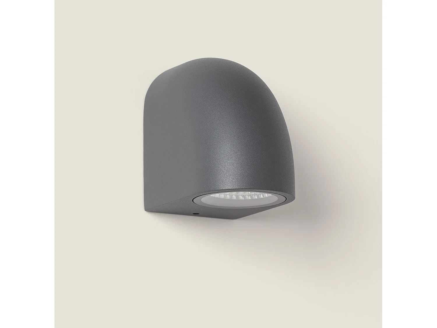 Applique Murale Extérieure LED 7W Aluminium Areca Gris foncé