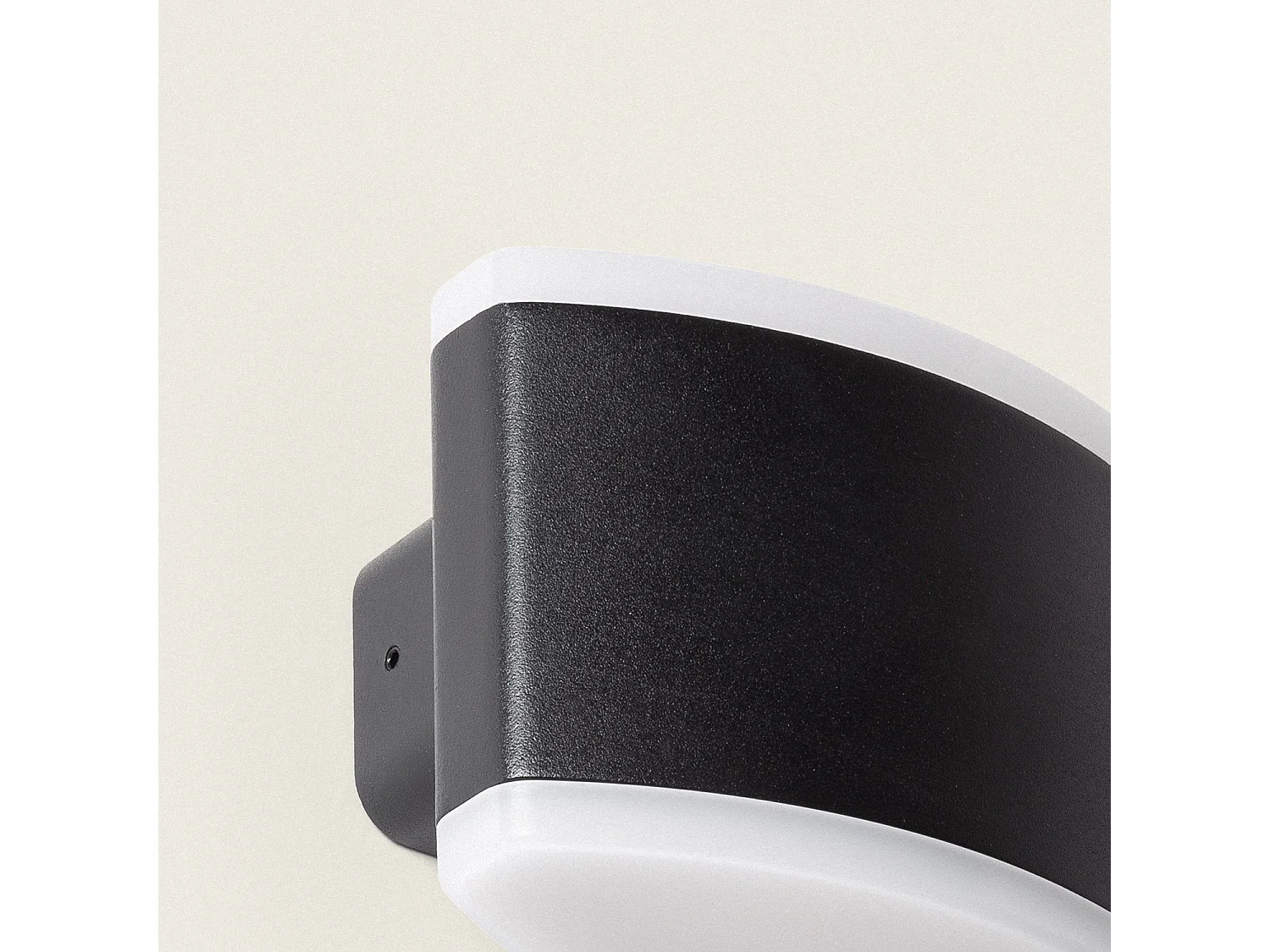 Applique da Parete per Esterni LED 12W Rettangolare Nero Bertol Nero