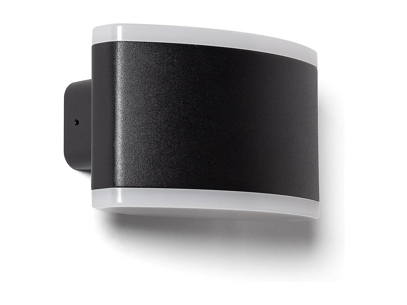 Applique da Parete per Esterni a LED da 15 W, Illuminazione Rettangolare, Alluminio Nero, Bertol Nero