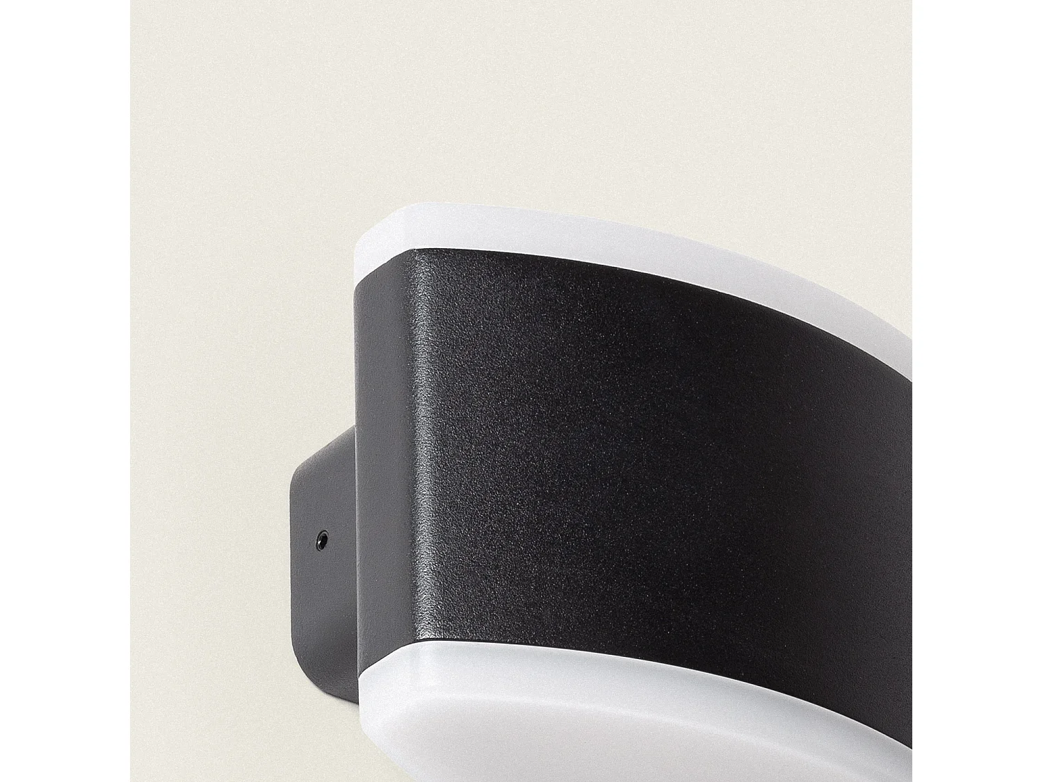 Applique da Parete per Esterni a LED da 15 W, Illuminazione Rettangolare, Alluminio Nero, Bertol Nero