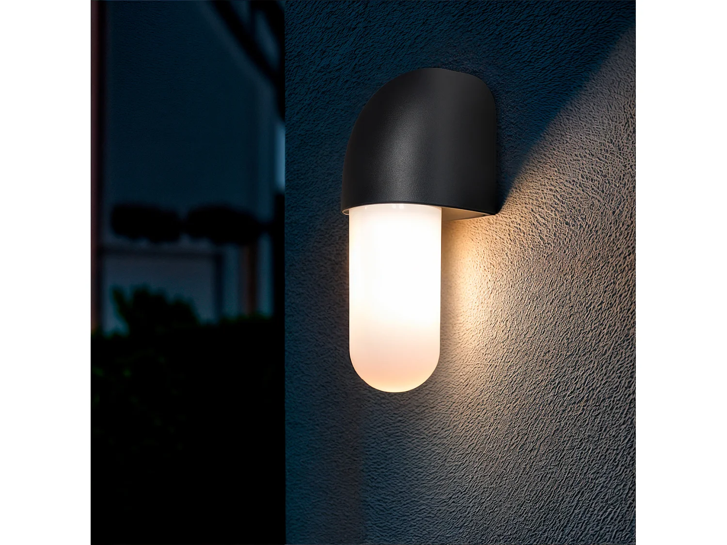 Applique Murale Extérieure Aluminium Anturio Gris foncé