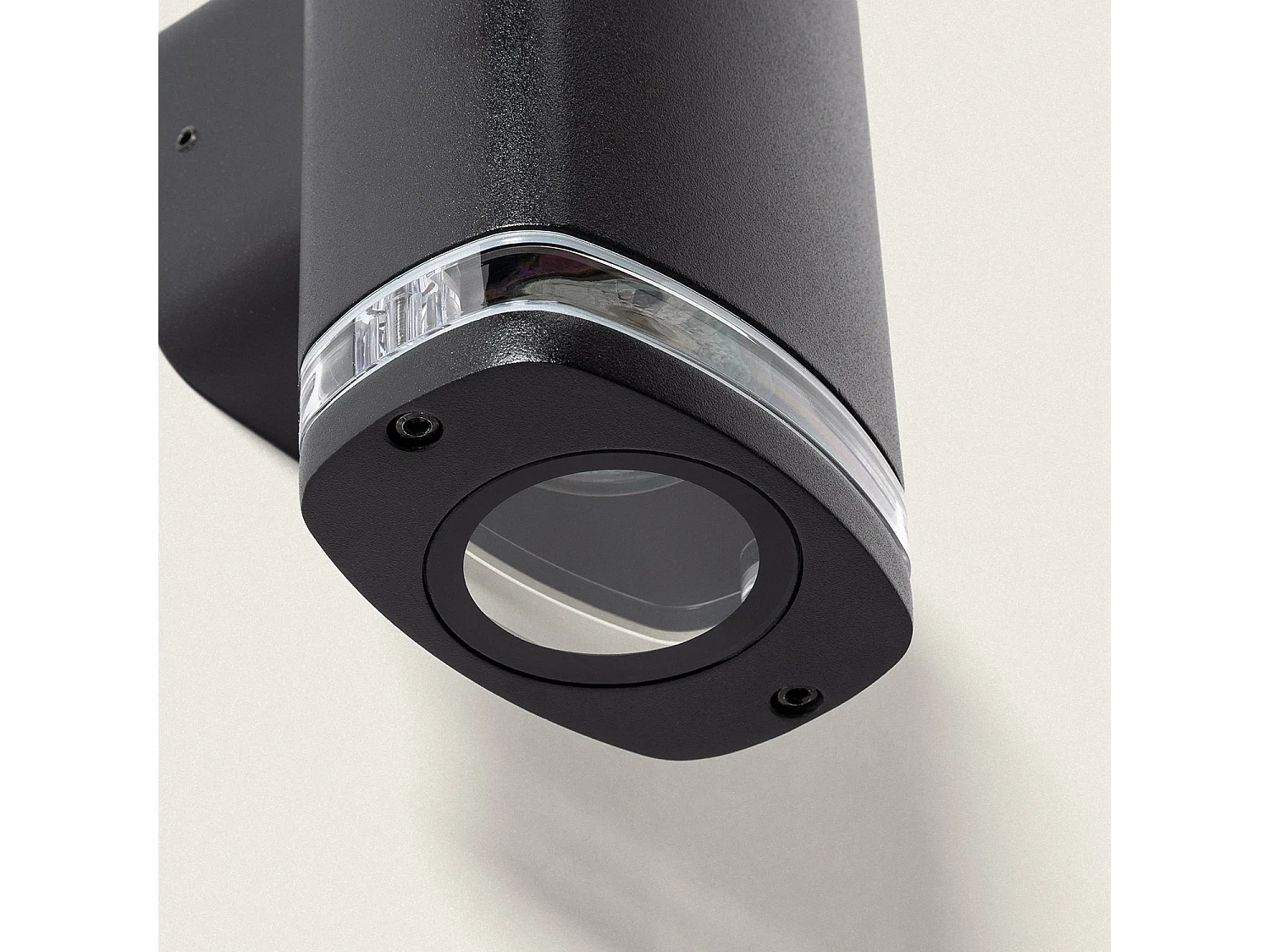 Aplique de Pared Exterior Ranedux Negro