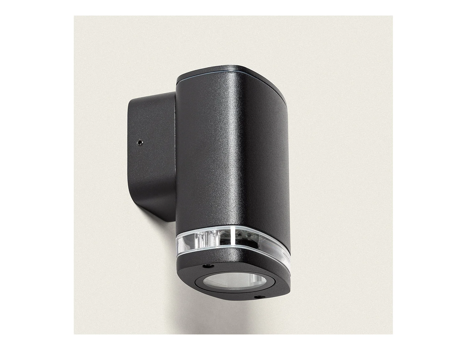 Aplique de Pared Exterior Ranedux Negro