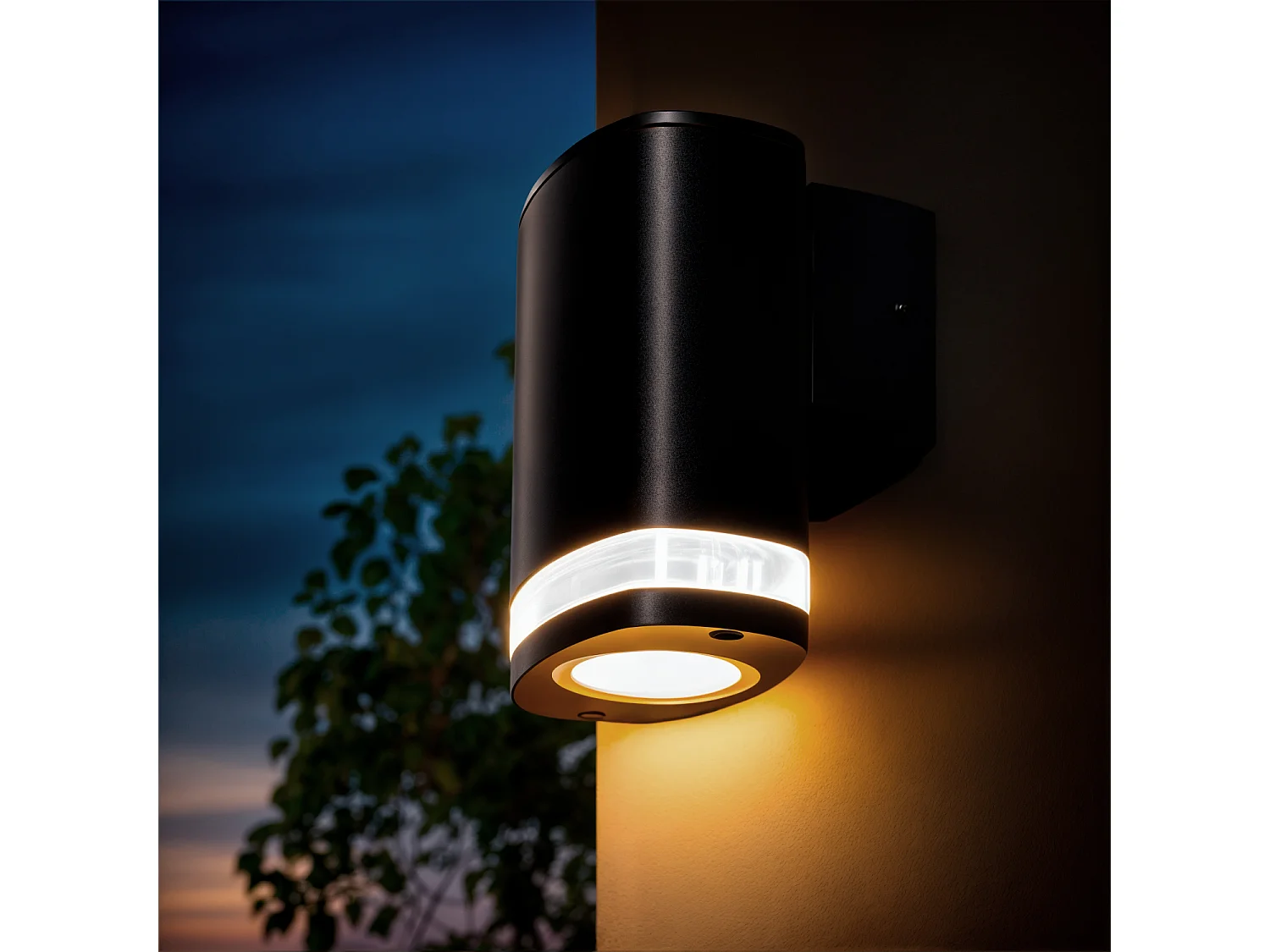 Applique da Parete per Esterni Ranedux Nero