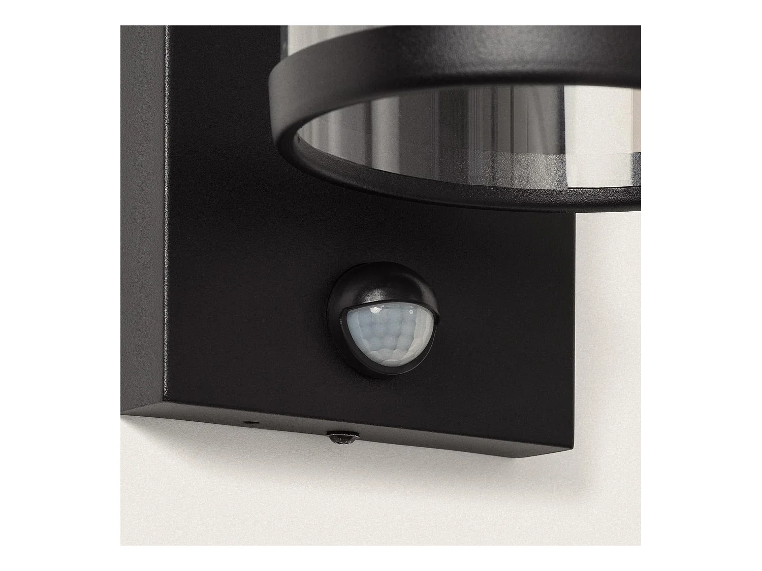 Applique Murale Extérieure Benny avec Détecteur de Mouvement PIR  Noir