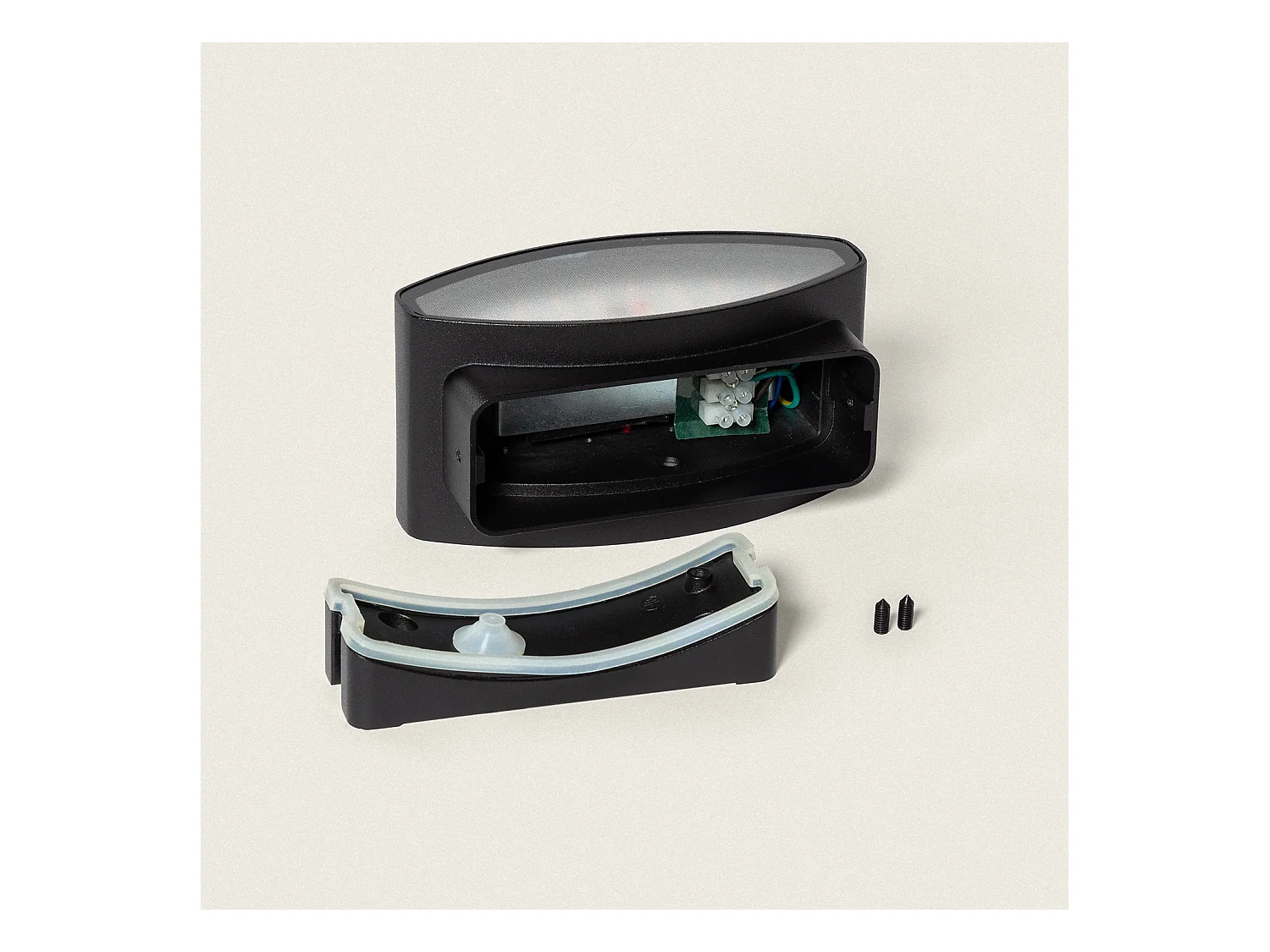 Applique da Parete per Esterni LED 12W Rettangolare Nero Masha Nero