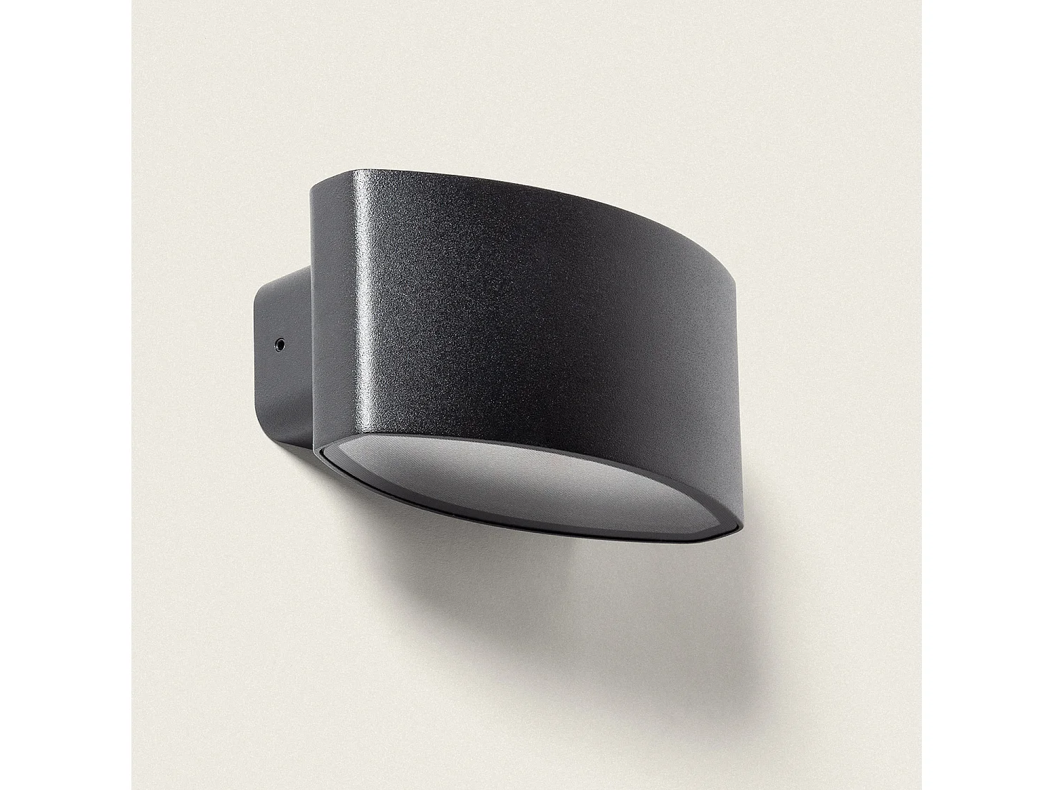 Applique da Parete per Esterni a LED da 15 W, Illuminazione Rettangolare, Alluminio Nero, Masha Nero