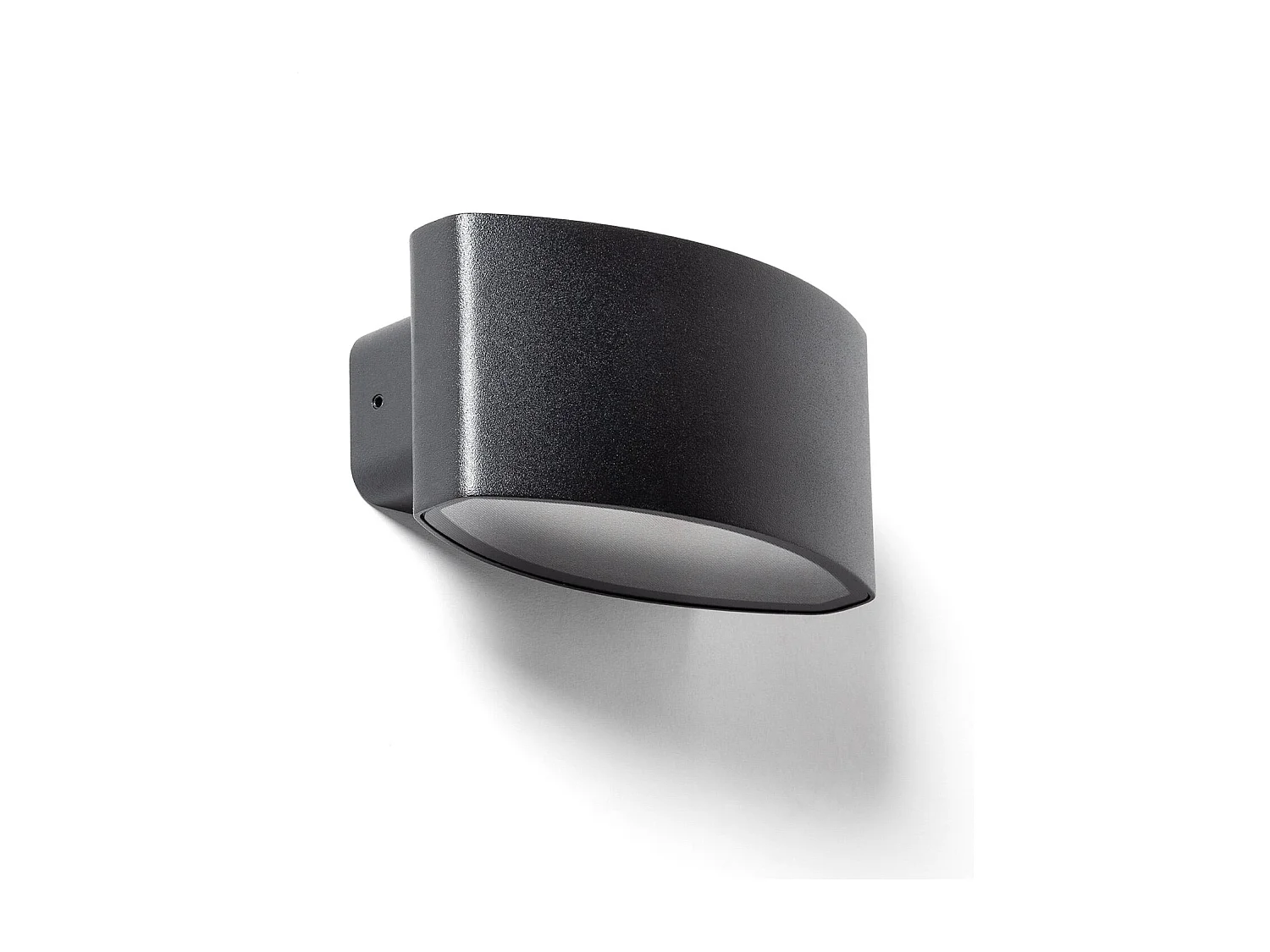 Applique da Parete per Esterni a LED da 15 W, Illuminazione Rettangolare, Alluminio Nero, Masha Nero