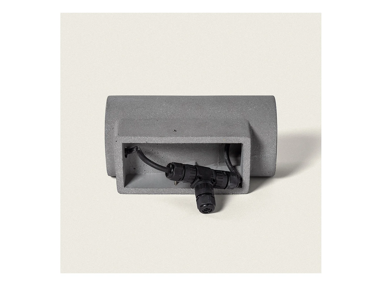 Applique da Parete per Esterni LED Regolabile 12W Cemento Brinvo Grigio Pietra