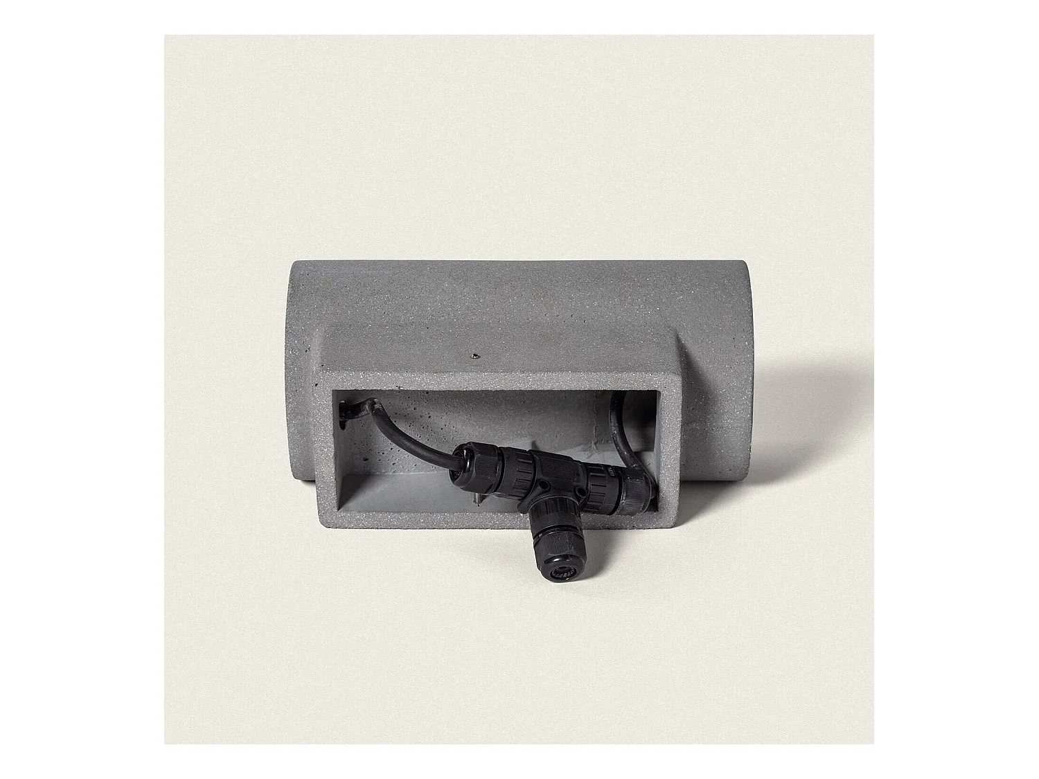 Applique da Parete per Esterni LED Regolabile 12W Cemento Brinvo Grigio Pietra