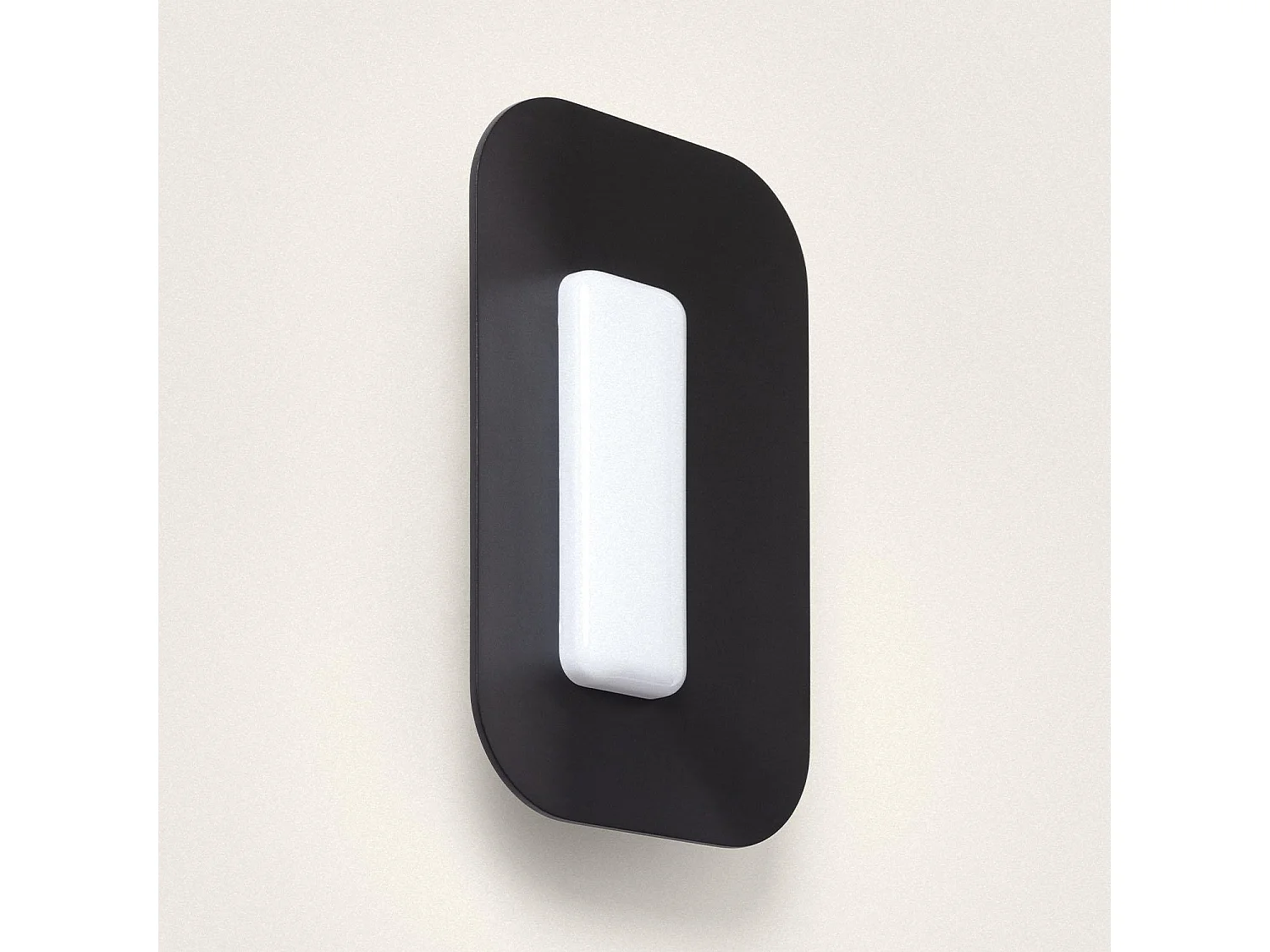 Applique da Parete LED CCT Selezionabile 6W Rook Nero Nero