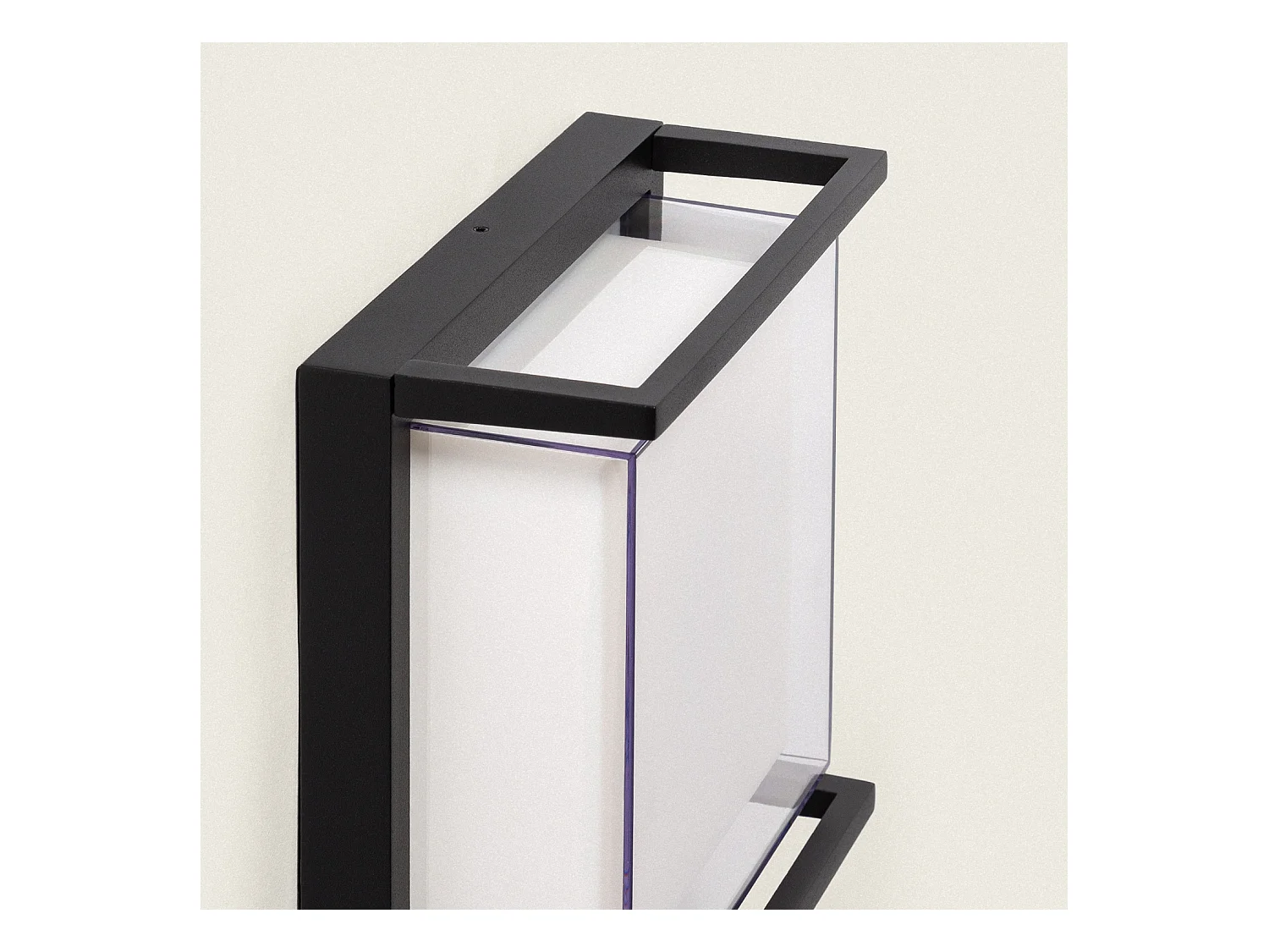 Applique da Parete per Esterni LED 18W Quadrata Nero Rale Nero