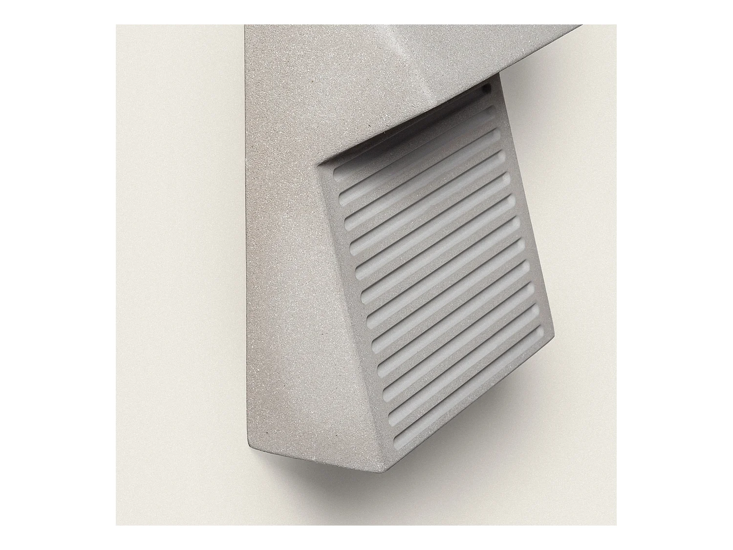 Applique da Parete per Esterni LED 8W Cemento Sealy Grigio Pietra