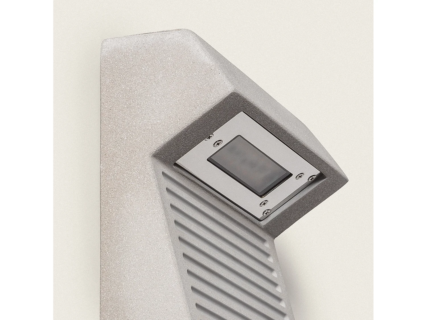 Applique Murale Extérieure LED 8W Ciment Sealy Gris Pierre