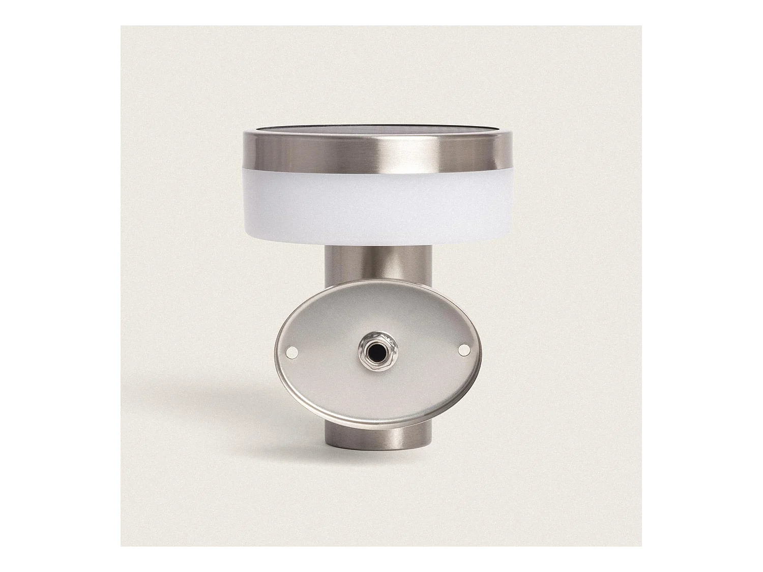 Applique Murale Extérieure Solaire LED 1.5W Aluminium avec Détecteur de Mouvement Ashier Argent