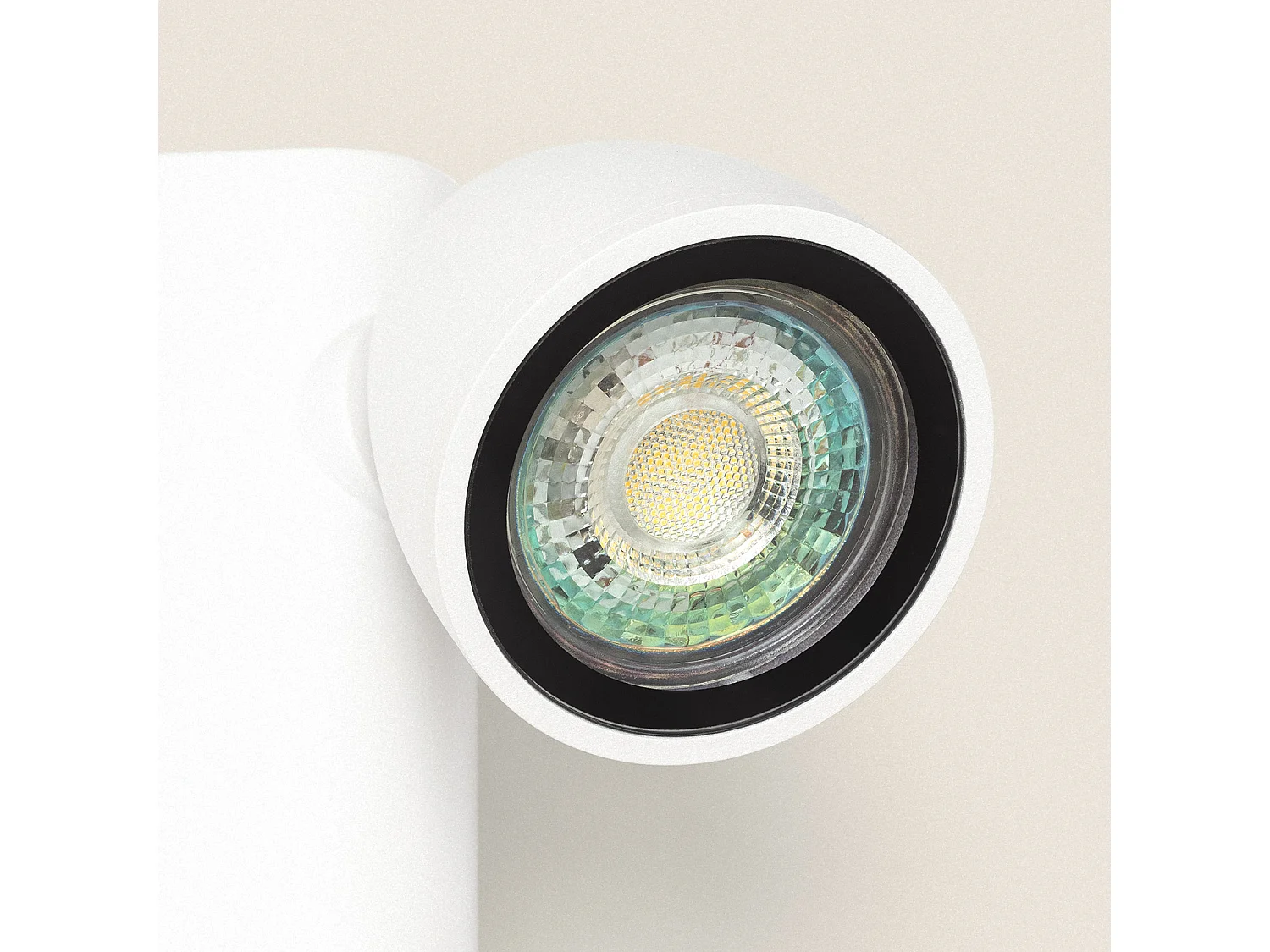 Applique Murale Extérieure Aluminium avec Détecteur de Mouvement Abel Blanc