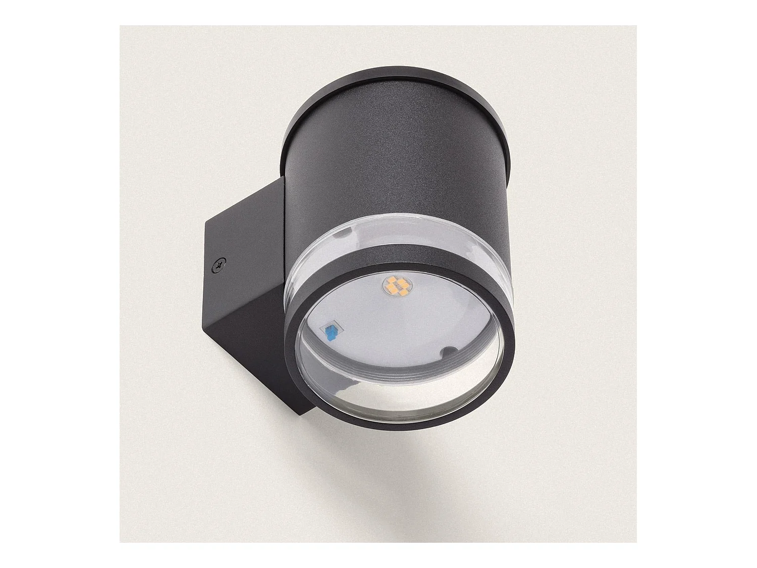 Applique Murale Extérieure Solaire LED Aluminium Draco Noir