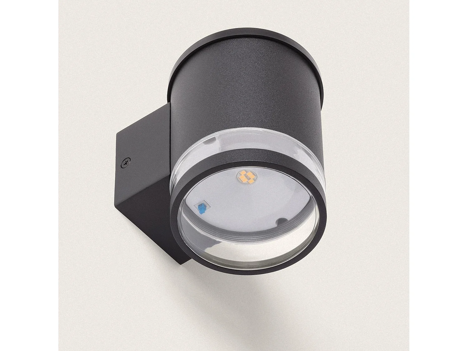 Applique Murale Extérieure Solaire LED Aluminium Draco Noir