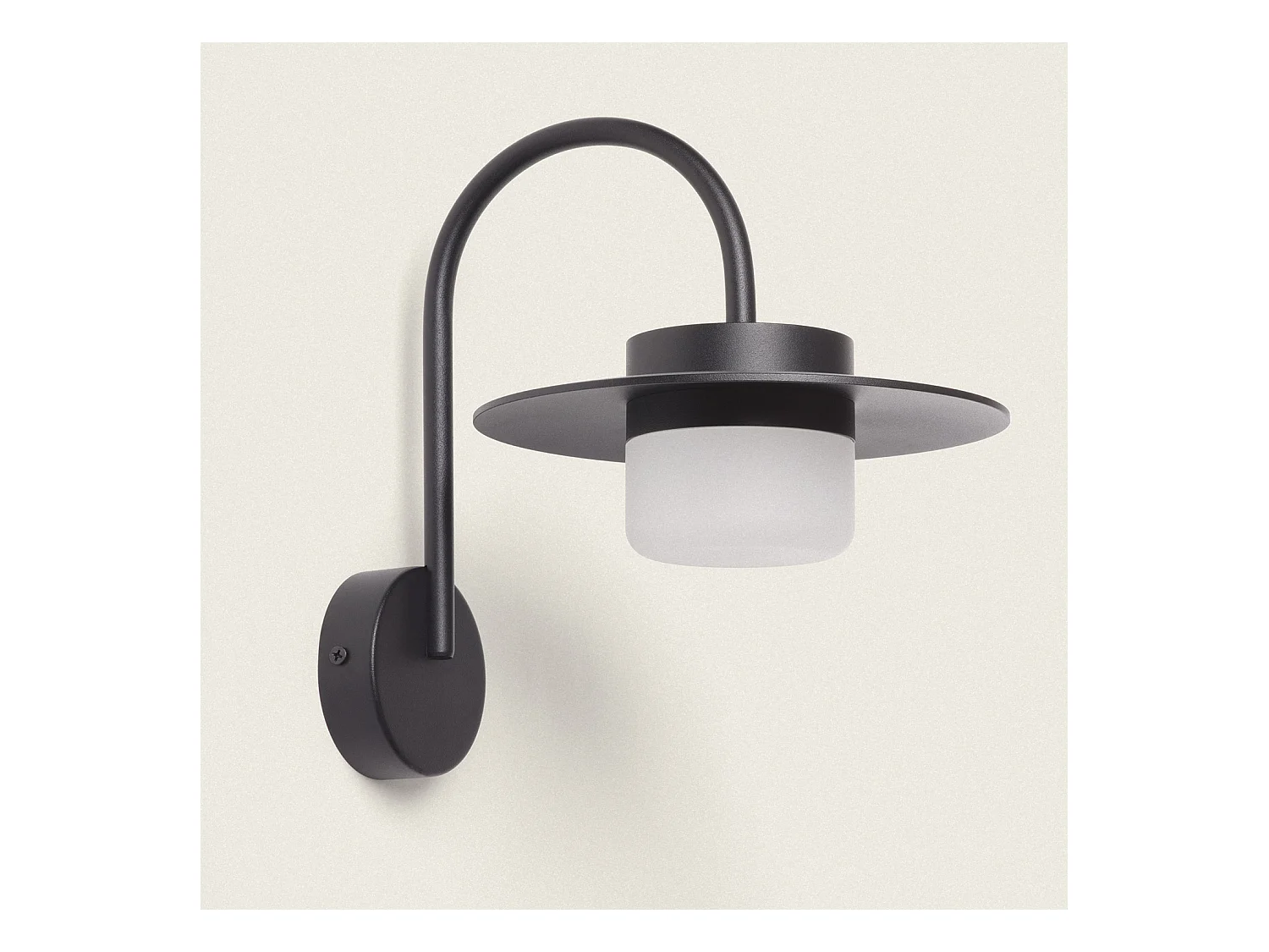 Applique da Parete LED 6W per Esterni Alluminio Ziapka Nero