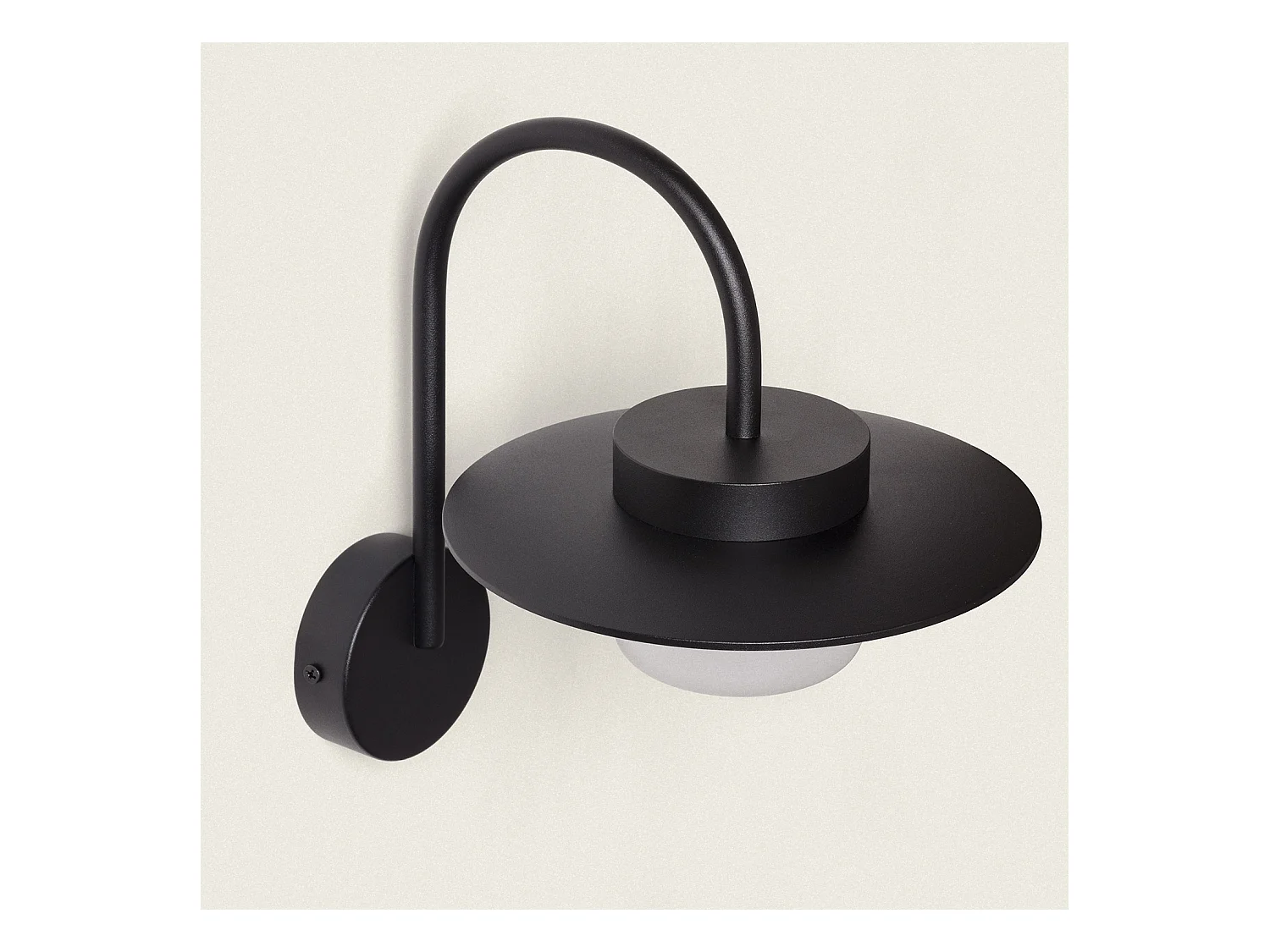 Applique da Parete LED 6W per Esterni Alluminio Ziapka Nero