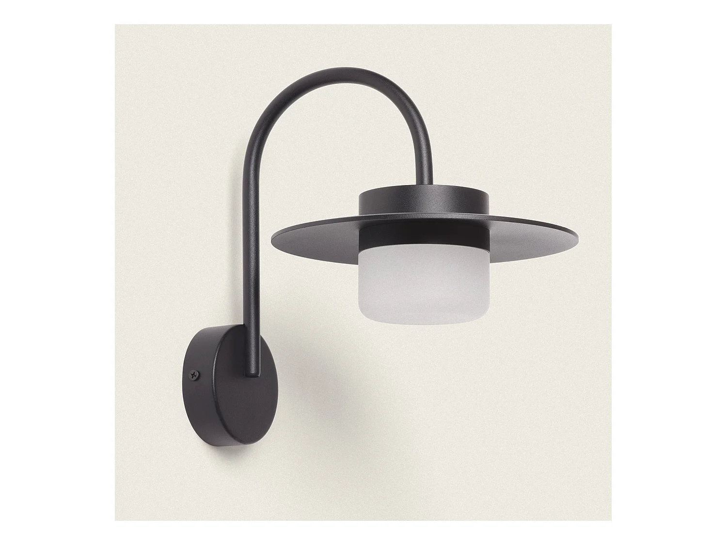 Applique da Parete LED 6W per Esterni Alluminio Ziapka Nero