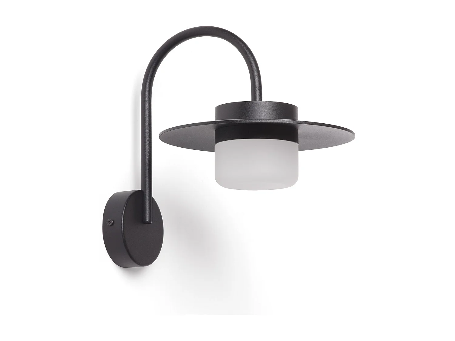 Applique Murale LED 5W Extérieure Aluminium Ziapka Noir