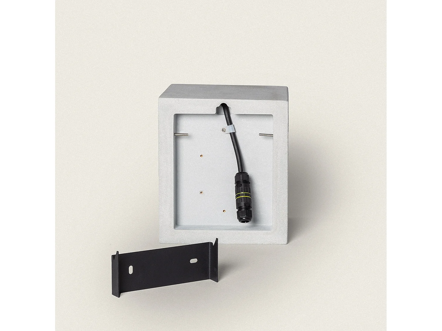 Applique da Parete per Esterni LED Regolabile 6W Cemento Varex Grigio Pietra